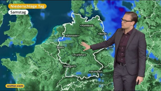 go to Das Wetter in Deutschland am 8. Juli 2017