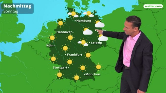 go to Das Wetter in Deutschland am 1. Juli 2018