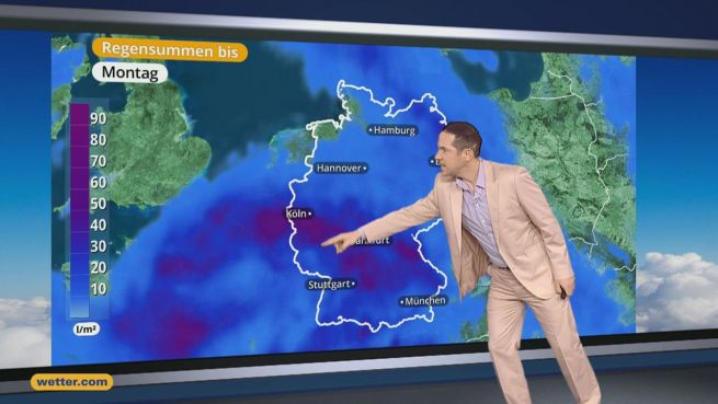 go to Das Wetter in Deutschland am 30. Mai 2016