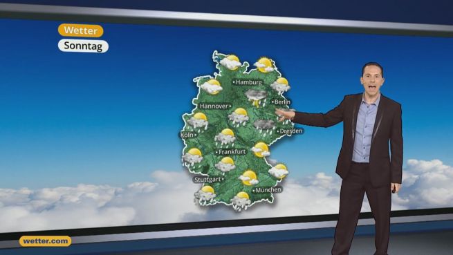 go to Das Wetter in Deutschland am 29. Mai 2016