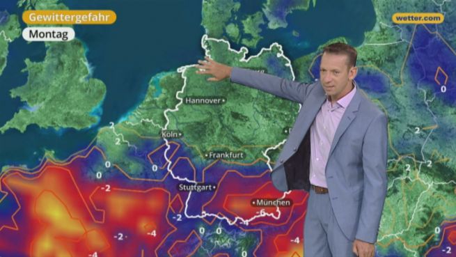 go to Das Wetter in Deutschland am 28. August 2017