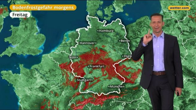 go to Das Wetter in Deutschland am 26. April 2018