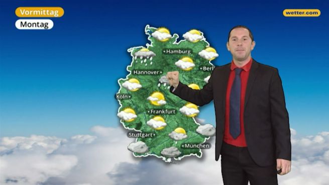 go to Das Wetter in Deutschland am 23. Oktober 2017