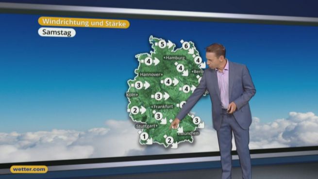 go to Das Wetter in Deutschland am 09. Juli 2016