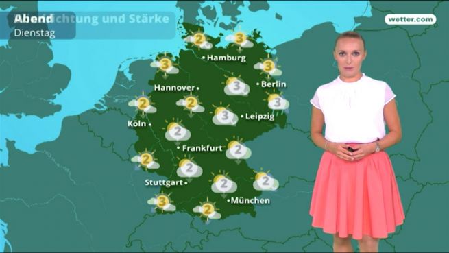 go to Das Wetter in Deutschland am 26. Juni 2018