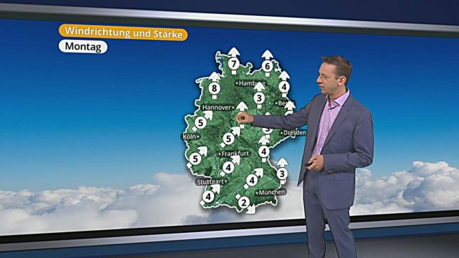 go to Das Wetter in Deutschland am 29. März
