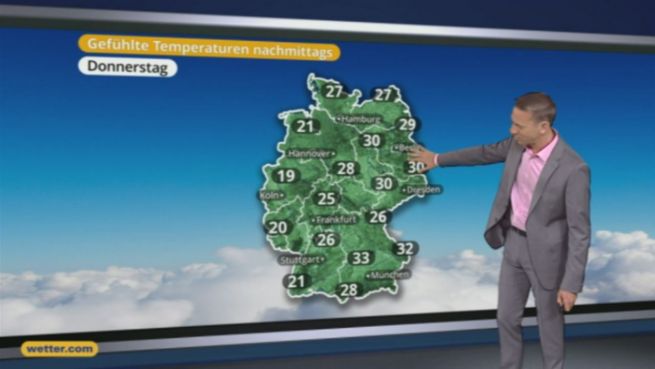 go to Das Wetter in Deutschland am 18. Mai 2017