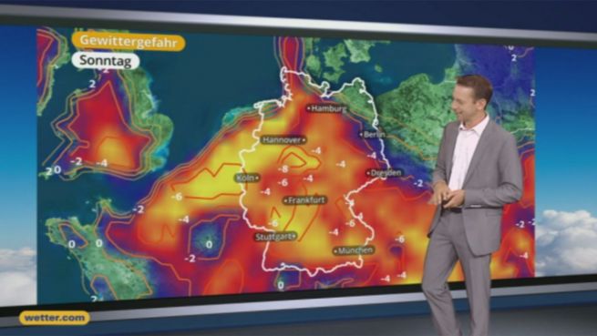 go to Das Wetter in Deutschland am 05. Juni 2016