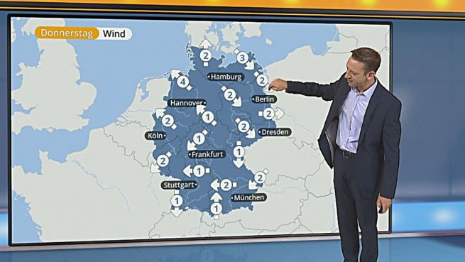 go to Das Wetter in Deutschland am 21. Januar 2016