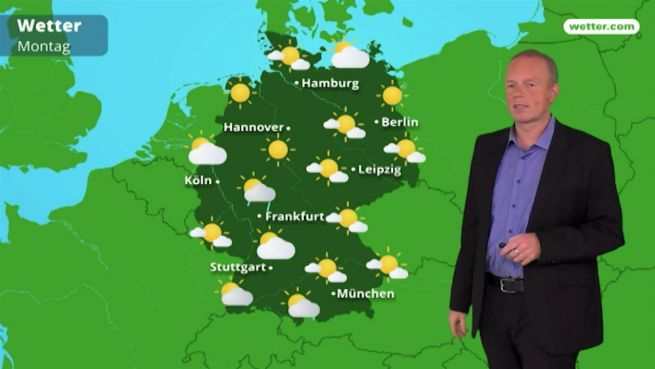go to Das Wetter in Deutschland am 21. Mai 2018