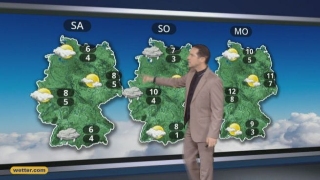 go to Das Wetter in Deutschland am 18. November 2016