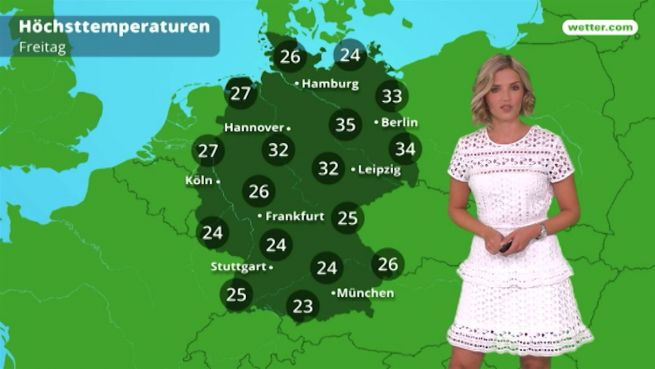 go to Das Wetter in Deutschland am 1. Juni 2018