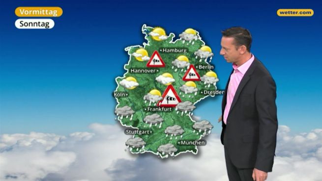 go to Das Wetter in Deutschland am 29. Oktober 2017