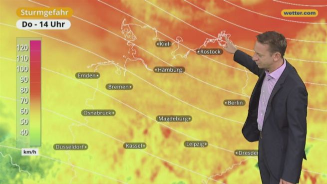 go to Das Wetter in Deutschland am 12. Oktober 2017