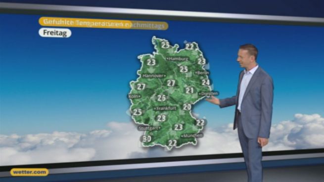 go to Das Wetter in Deutschland am 26. Mai 2017