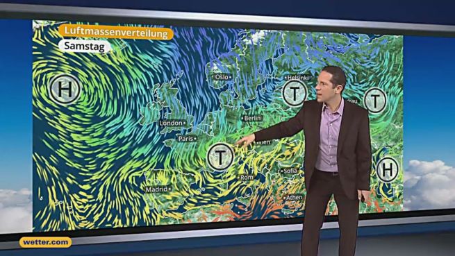 go to Das Wetter in Deutschland am 27. April 2016