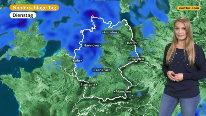 go to Das Wetter in Deutschland am 24. Oktober 2017