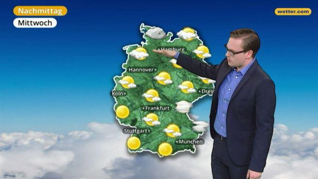 go to Das Wetter in Deutschland am 18. Oktober 2017