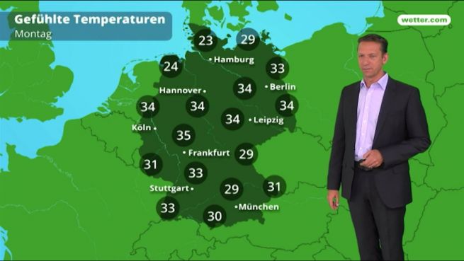 go to Das Wetter in Deutschland am 28. Mai 2018