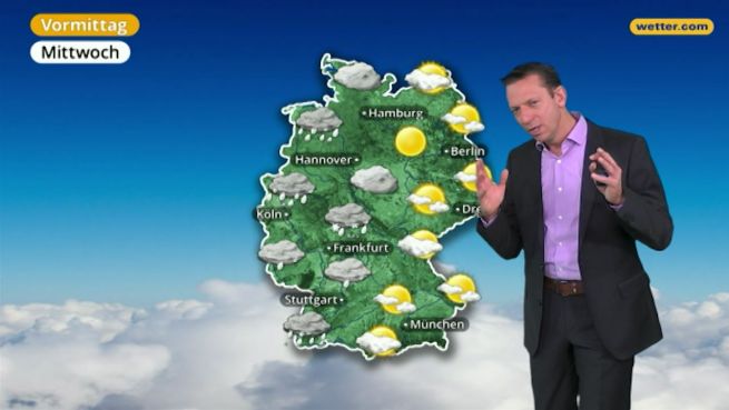 go to Das Wetter in Deutschland am 27. Dezember 2017