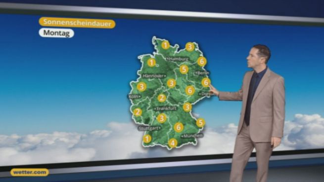 go to Das Wetter in Deutschland am 21. November 2016