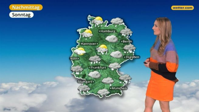 go to Das Wetter in Deutschland am 11. Februar 2018