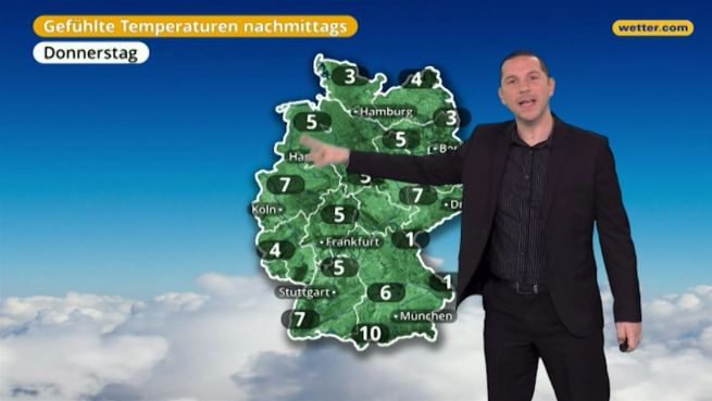 go to Das Wetter in Deutschland am 7. Dezember 2017