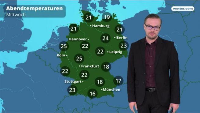 go to Das Wetter in Deutschland am 27. Juni 2018