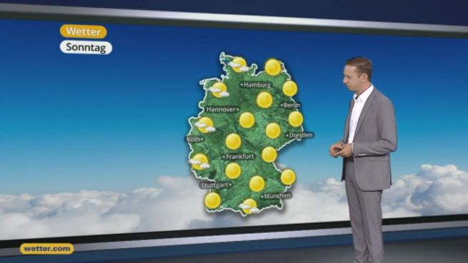 go to Das Wetter in Deutschland am 25. September 2016