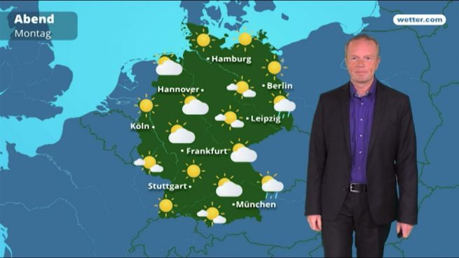 go to Das Wetter in Deutschland am 25. Juni 2018