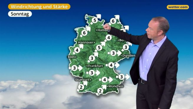 go to Das Wetter in Deutschland am 26. November 2017