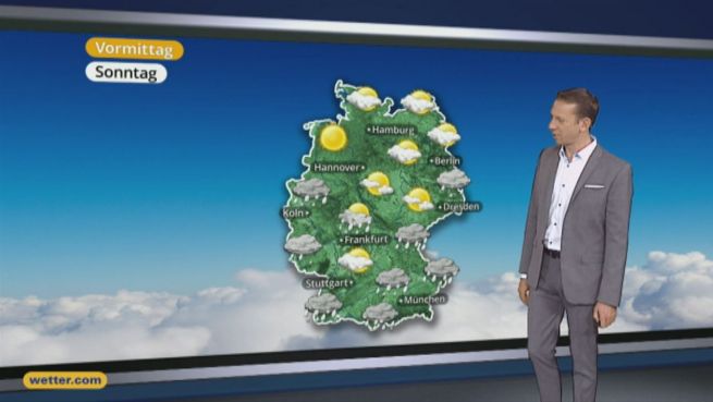 go to Das Wetter in Deutschland am 07. Mai 2017