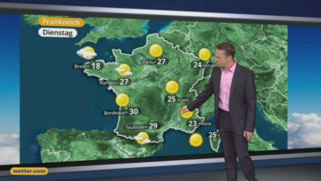 go to Das Wetter in Europa am 16. Mai 2017