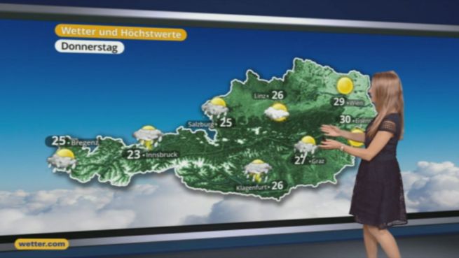 go to Das Wetter in Deutschland am 01. September 2016