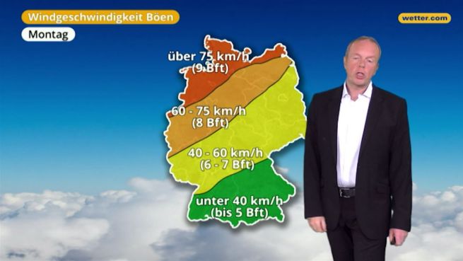 go to Das Wetter in Deutschland am 27. November 2017