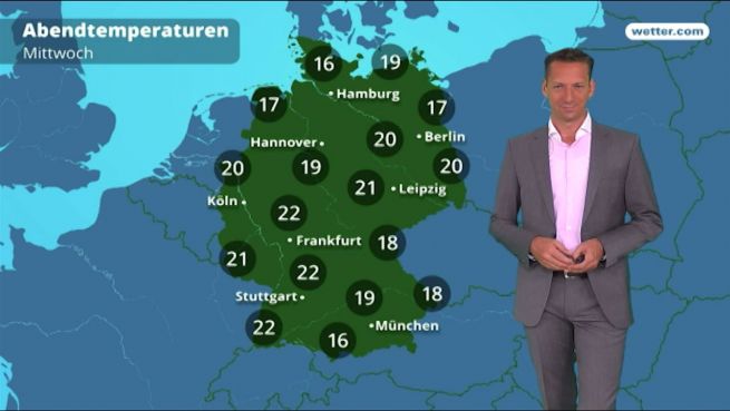 go to Das Wetter in Deutschland am 20. Juni 2018
