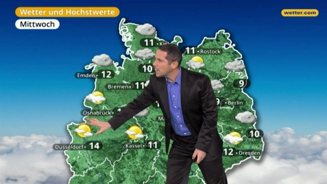 go to Das Wetter in Deutschland am 22. November 2017