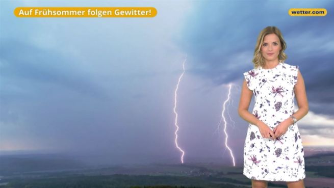 go to Das Wetter in Deutschland am 10. April 2018