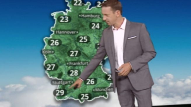 go to Das Wetter in Deutschland am 07. August 2016