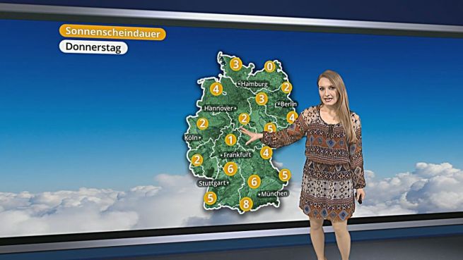 go to Das Wetter in Deutschland am 18. Februar 2016