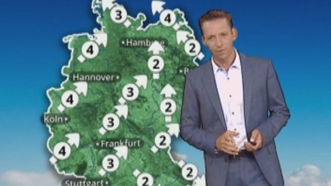 go to Das Wetter in Deutschland am 28. August 2016