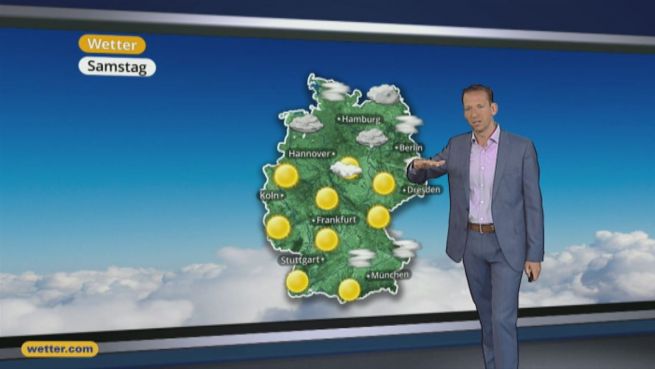 go to Das Wetter in Deutschland am 21. Januar 2017
