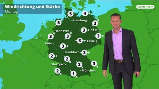 go to Das Wetter in Deutschland am 18. Juni 2018