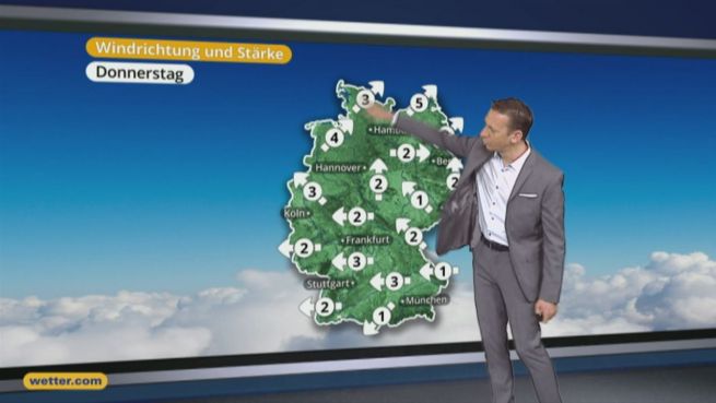 go to Das Wetter in Deutschland am 29. Dezember 2016