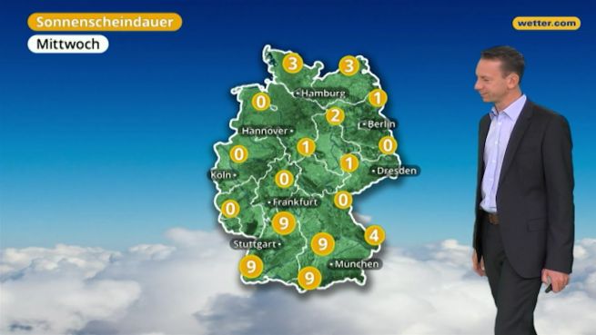 go to Das Wetter in Deutschland am 15. November 2017