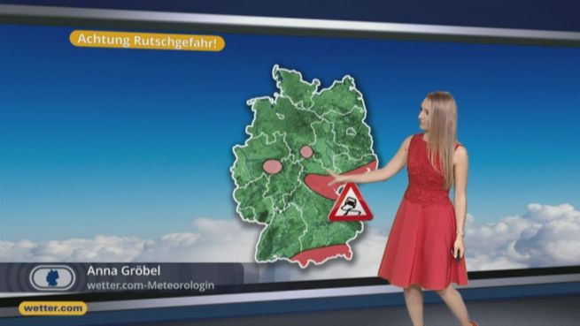 go to Das Wetter in Deutschland am 23. April 2017