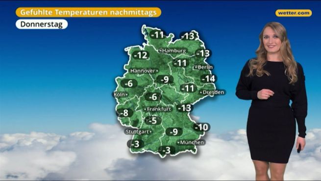 go to Das Wetter in Deutschland am 01. März 2018