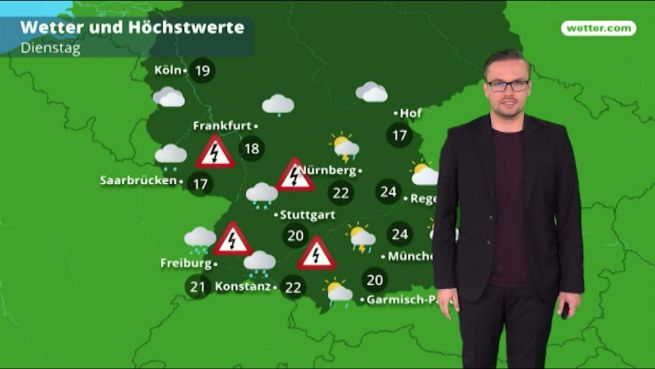 go to Das Wetter in Deutschland am 12. Juni 2018