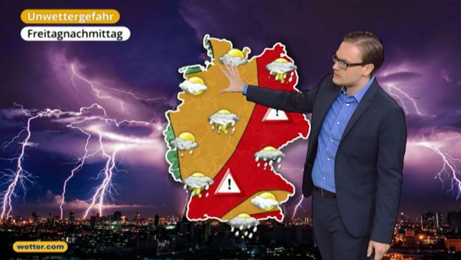 go to Das Wetter in Deutschland am 7. Juli 2017