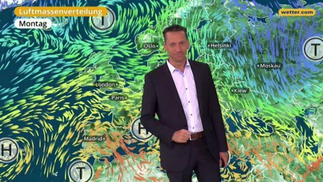 go to Das Wetter in Deutschland am 23. April 2018